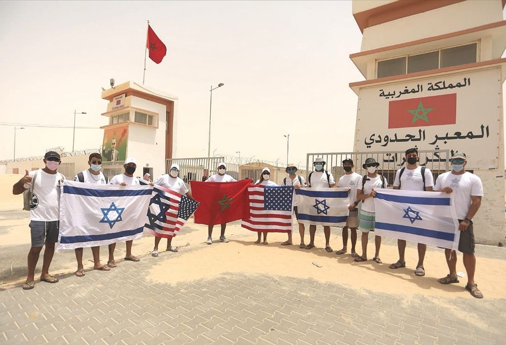 بعد تطبيع العلاقات الدبلوماسية بين البلدين.. وفد إسرائيلي يزور معبر الكركرات