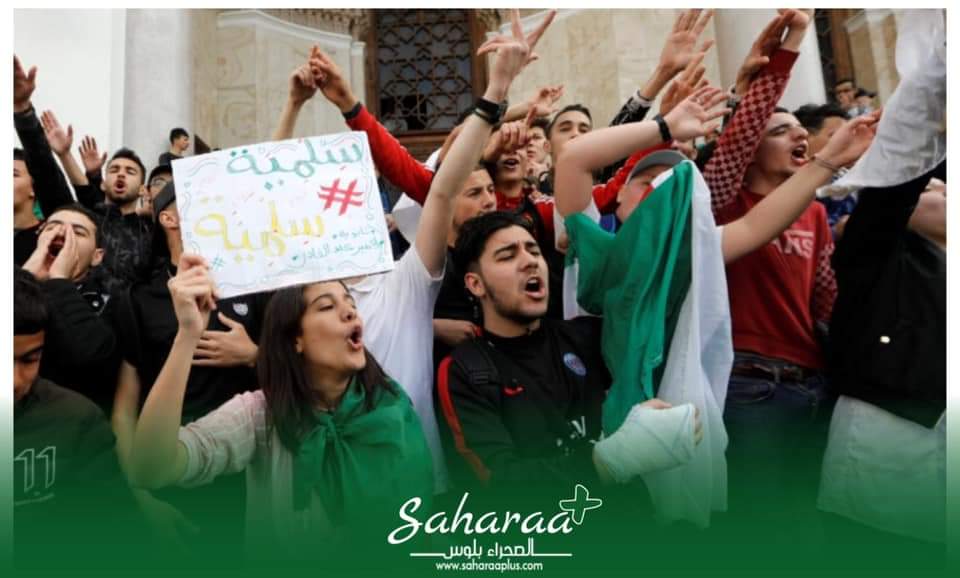 الجالية الجزائرية بجنيف تحتج وتطالب برحيل النظام الجزائري العسكري الاستبدادي