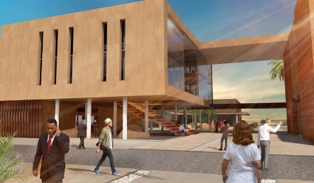 وفد علمي من سويسرا يحل بالعيون لمواكبة الكلية الجديدة للطب