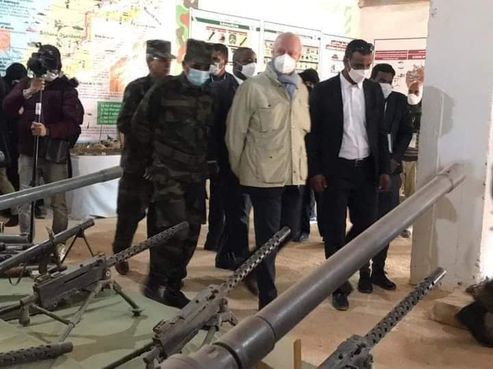 ديمستورا حلّ بتندوف من أجل السلام فوجد نفسه وسط خردة أسلحة