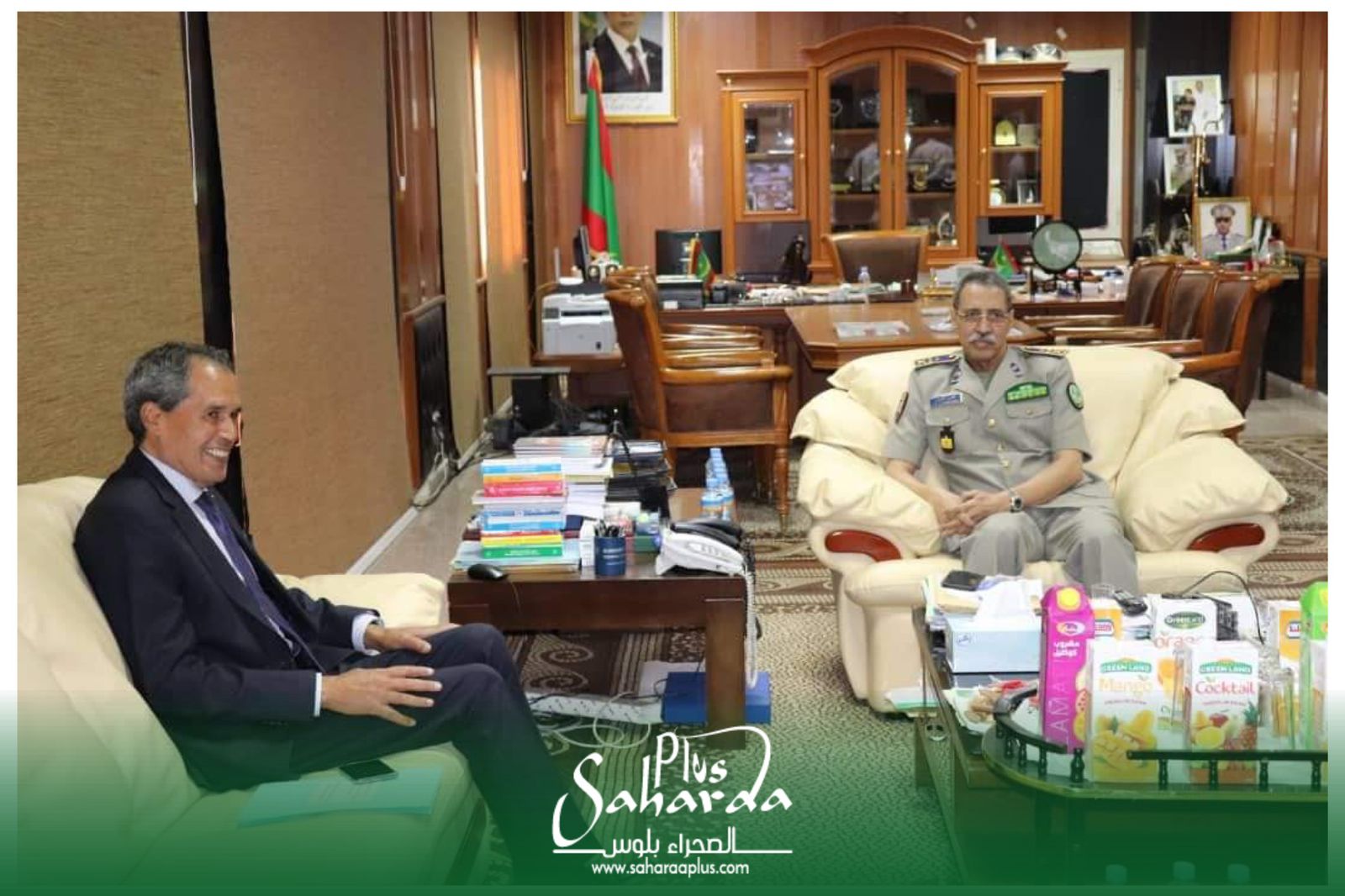 التعاون الأمني بين المغرب وموريتانيا… محور لقاء السفير شبار بالفريق مسقارو بنواكشوط