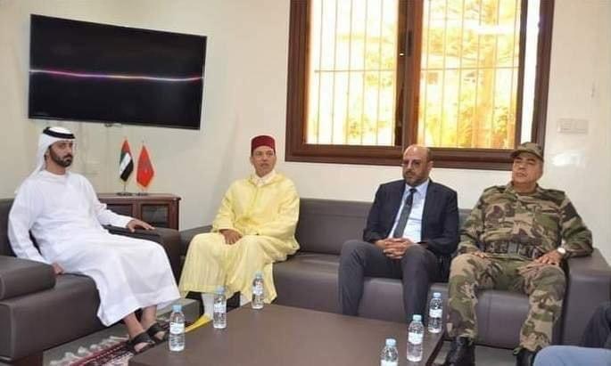 والي العيون يقدم واجب العزاء في وفاة رئيس دولة الإمارات العربية المتحدة الشقيقة