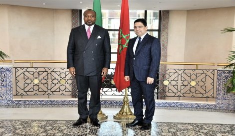 ناصر بوريطة يجري مباحثات مع وزير التعاون الكونغولي