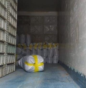 حجز أزيد من 900 كلغ من الأكياس البلاستيكية داخل شاحنة بالداخلة