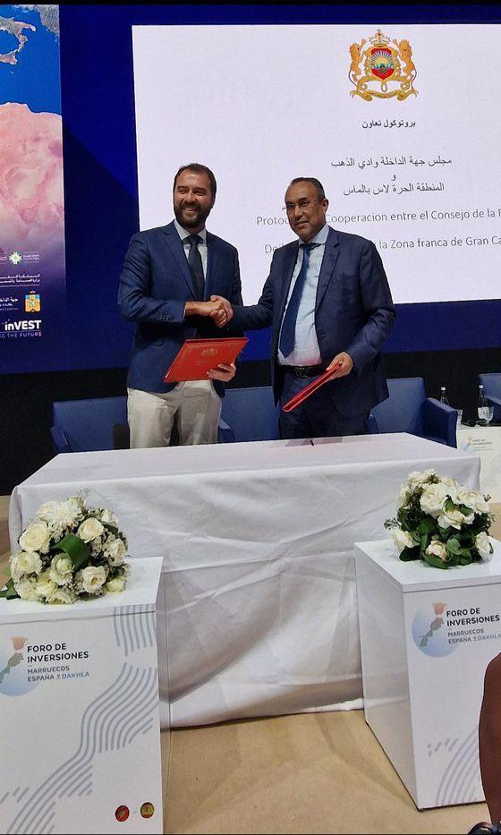 مجموعة الدرهم هولدينغ تشارك في الملتقى المغربي الإسباني المقام بمدينة الداخلة