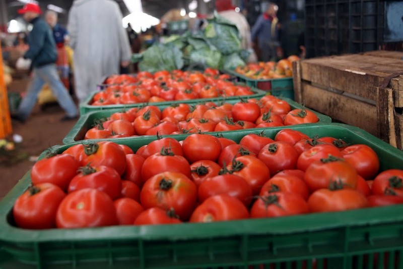 Le marché de gros de fruits et légumes de Casablanca atteint un bon niveau de couverture des ses besoins en matière de produits alimentaires notamment pour les fruits et légumes . 19032020 - Casablanca