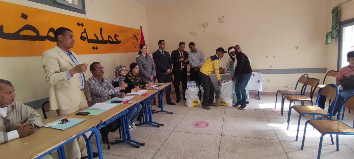 العيون / أزيد من 12 ألفا و600 أسرة إستفادت من عملية الدعم الغذائي “رمضان 1444”