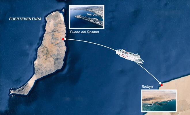 تفاصيل التواصل الحكومي المغربي الإسباني بخصوص مستجدات الخط البحري الطرفاية جزر الكناري