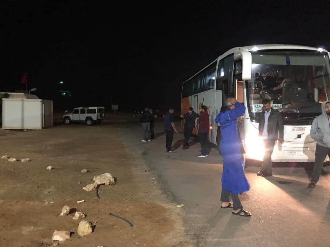 بوجدور : القبض على لص داخل حافلة بحوزته مبلغ مالي