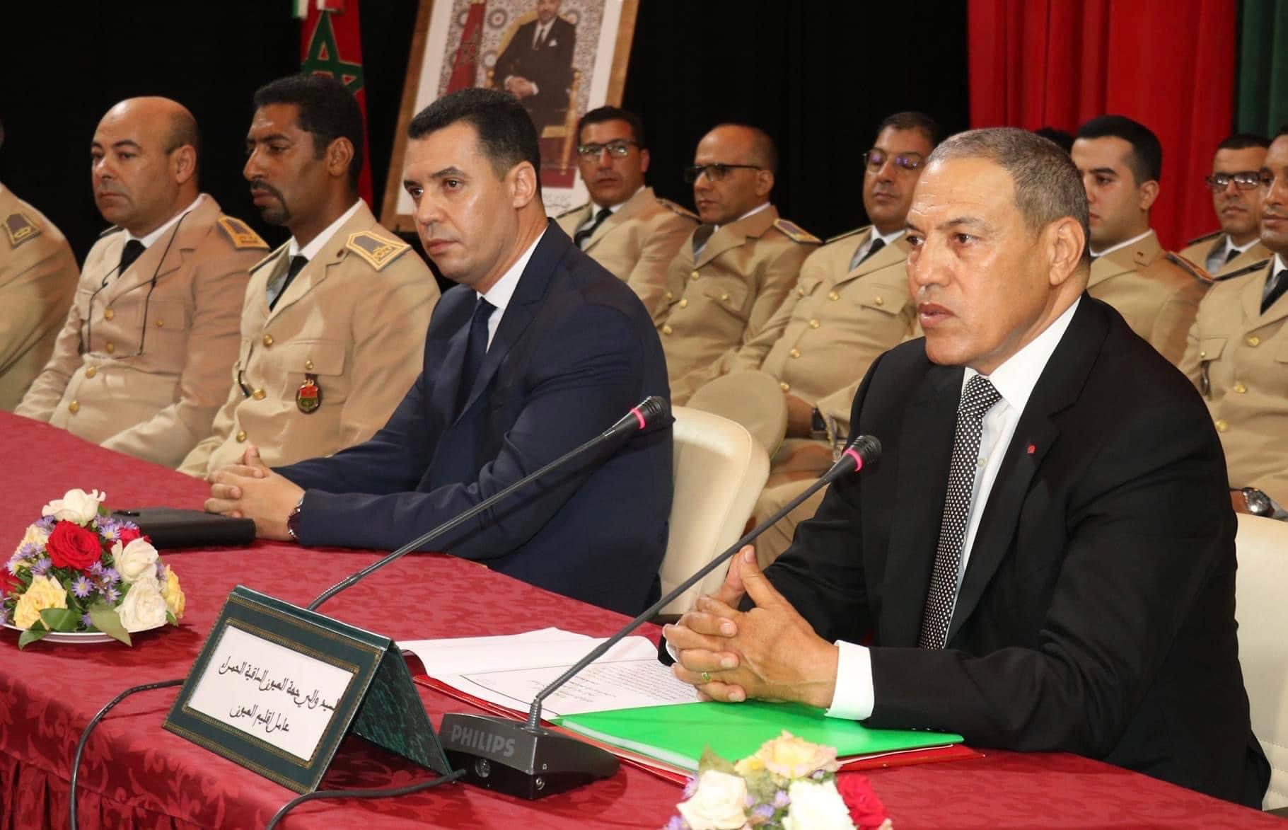 العيون :والي جهة العيون يترأس حفل تنصيب رجال السلطة بقصر المؤتمرات