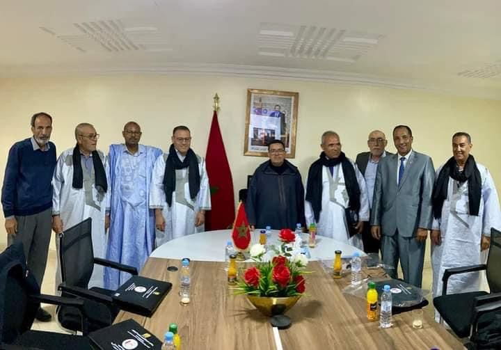 وفد عن غرفة الصناعة التقليدية لجهة الشرق يزور غرفة الصناعة التقليدية لجهة العيون الساقية الحمراء