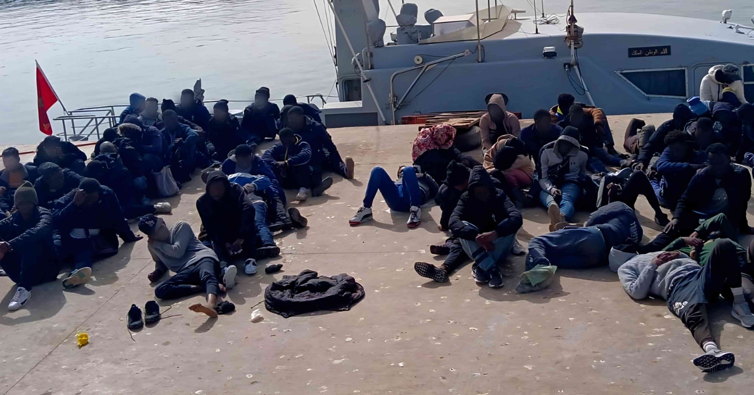 البحرية الملكية تقدم المساعدة لـ81 مرشحا للهجرة غير النظامية جنوب غرب الداخلة