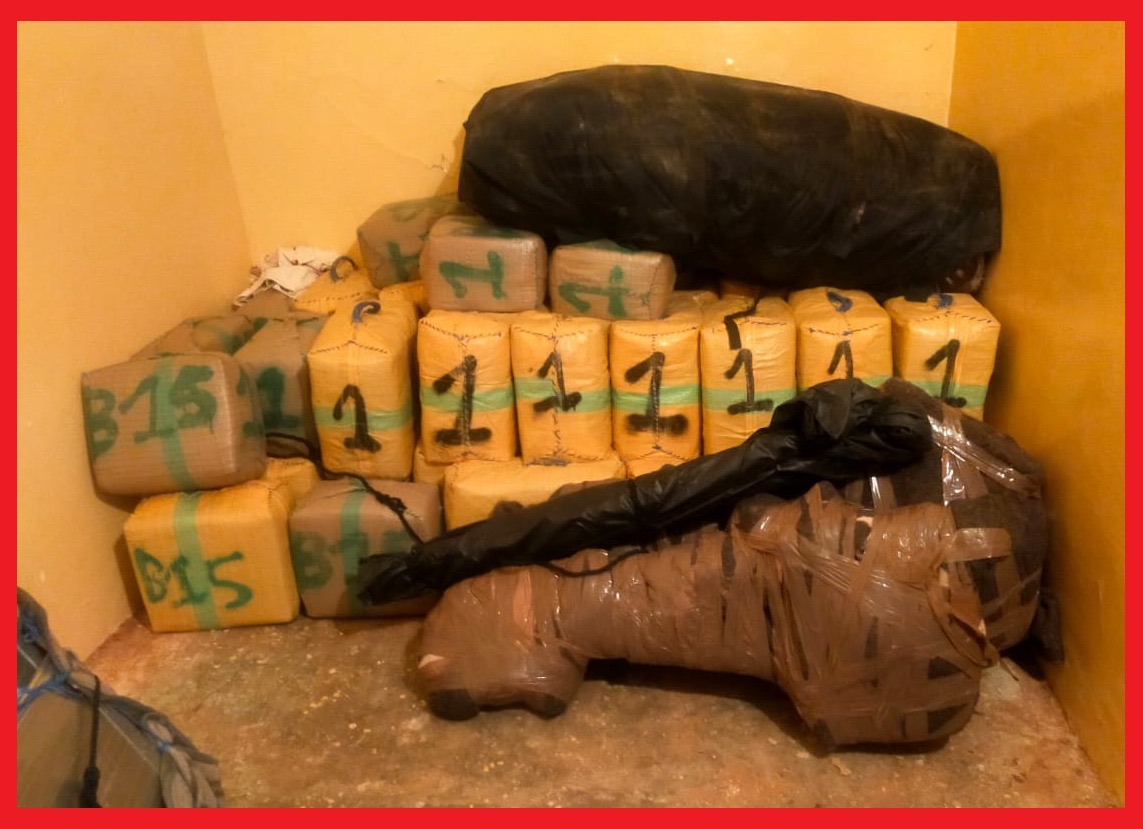 تفكيك شبكة تهريب مخدرات وحجز شحنة كبيرة بكلميم