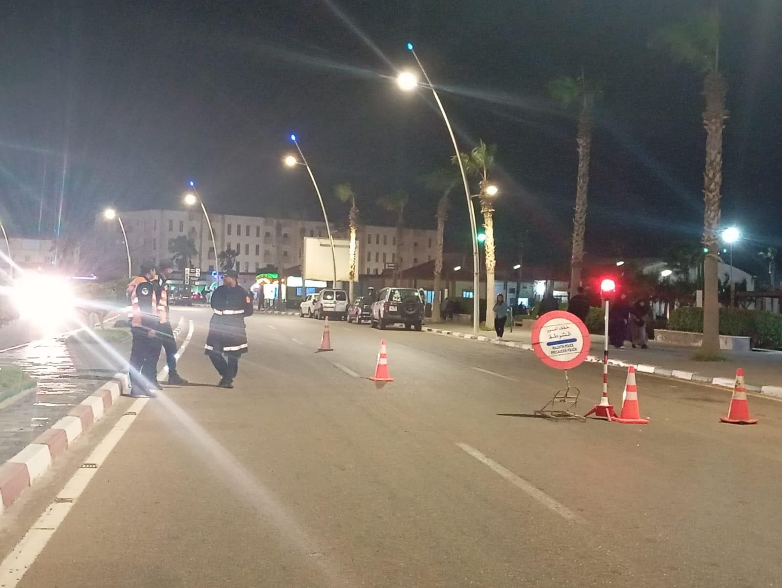 حملة أمنية مشددة على الدراجات النارية بمدينة بوجدور