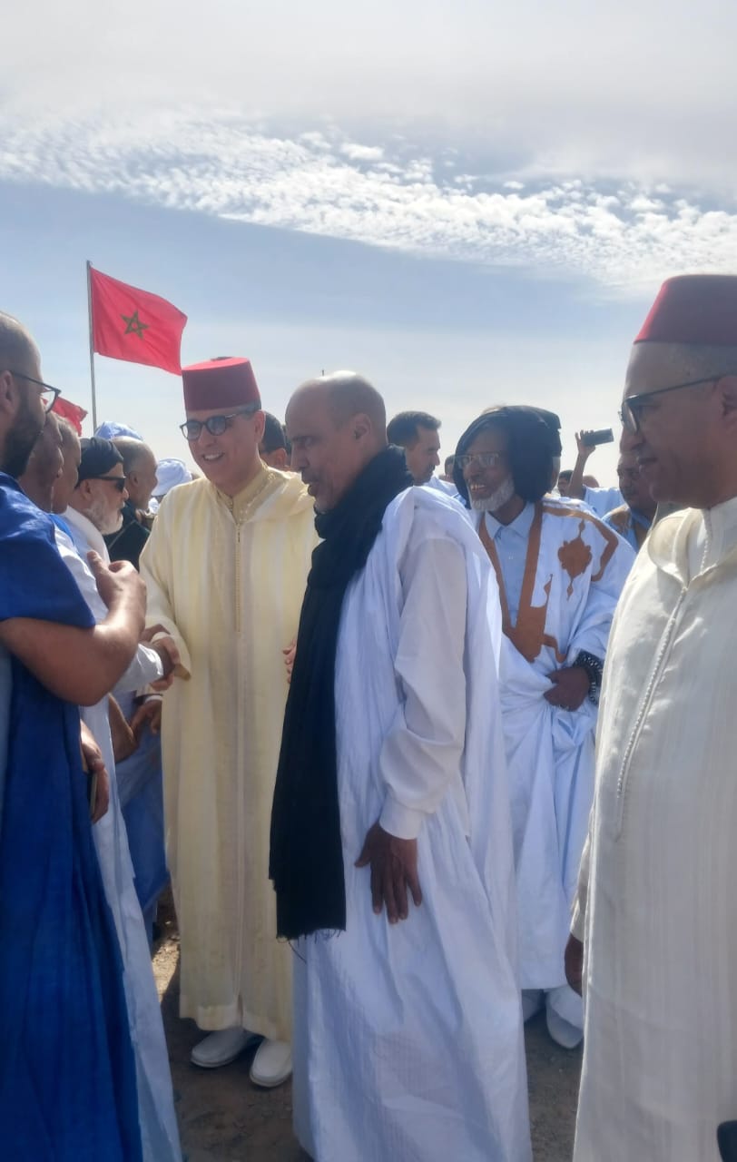 عامل إقليم السمارة يزور القلعة الحضارية زاوية الشيخ ماء العينين