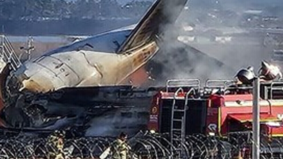 كوريا الجنوبية : تحطم طائرة ومصرع 174 من ركابها