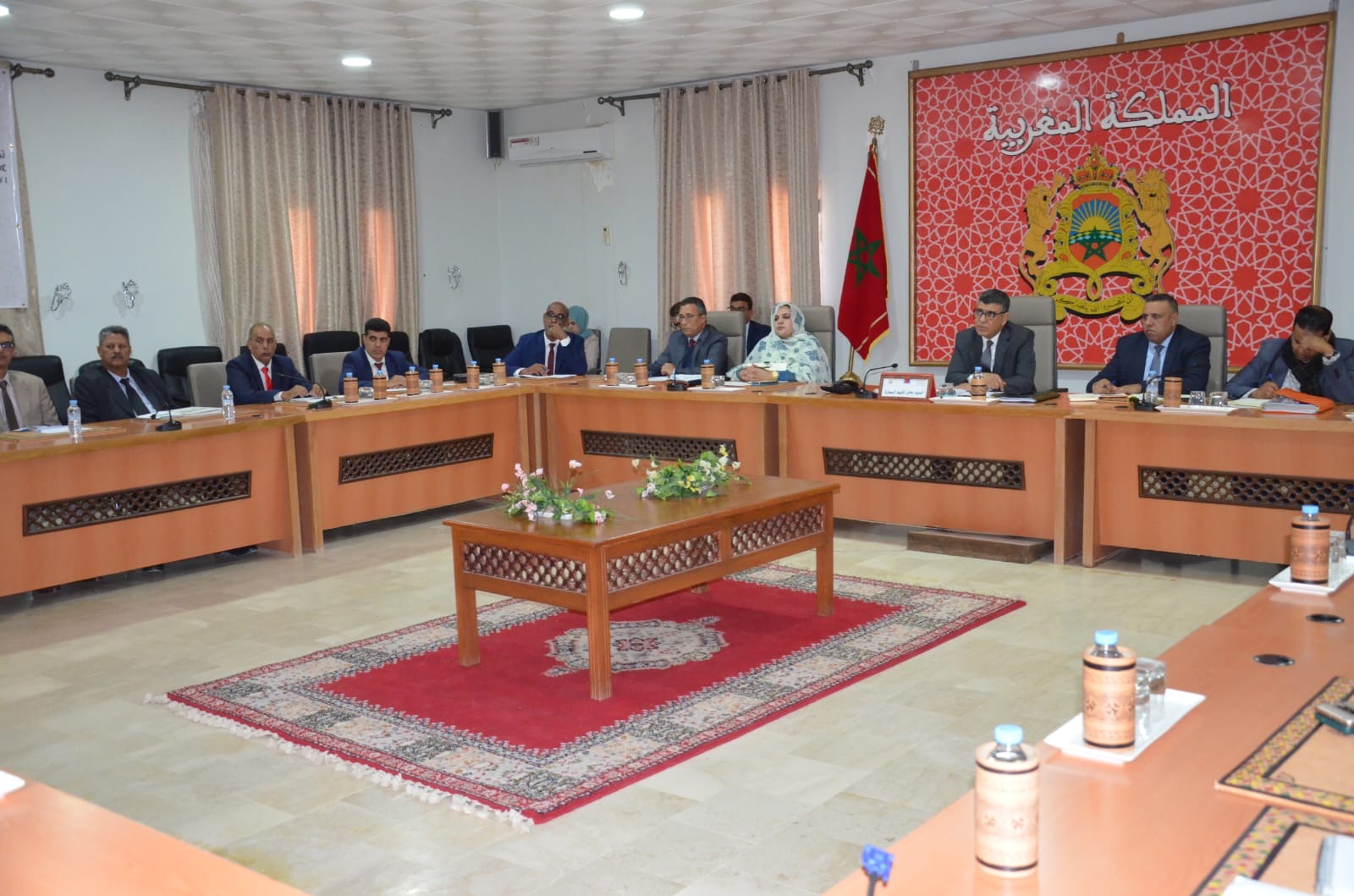 عمالة إقليم السمارة تحتضن منصة تفاعلية لمتابعة المناظرة الوطنية للجهوية المتقدمة