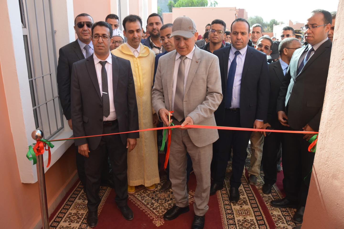 عامل إقليم سيدي إفني يشرف على تدشين مشروعين تنمويين بجماعتي تيوغزة والأخصاص