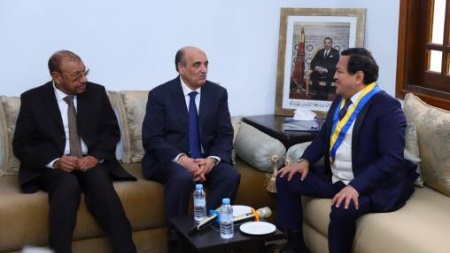 رئيس “كوركاس” يبحث مع رئيس برلمان الأنديز مستجدات قضية الصحراء والتعاون الثنائي