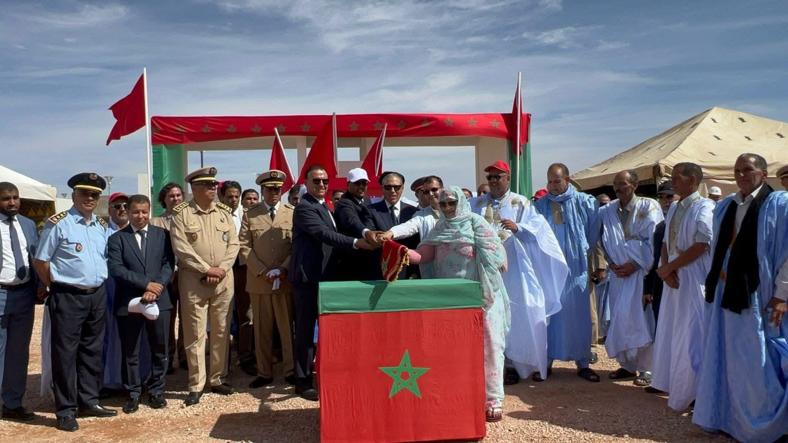 والي الجهة وولد الرشيد يشرفان على إطلاق حزمة مشاريع تنموية واعدة بكلتة زمور وأوديات التيوس