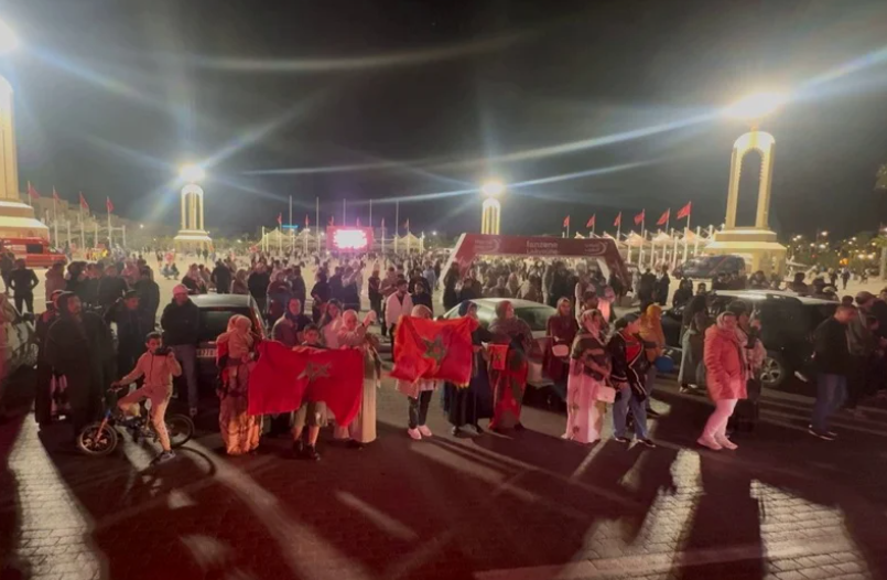 تأهل الأسود لنصف نهائي “كان 2025” يشعل الاحتفالات بمدينة العيون