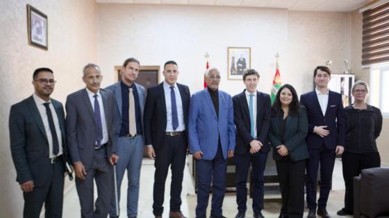 بوجدور… عبد العزيز أبا يستقبل وفد الوكالة الفرنسية للتنمية لتتبع مشاريع تطهير السائل والبنية التحتية