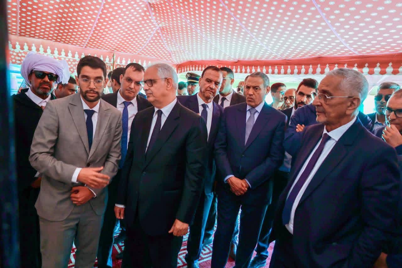 من ميناء بوجدور.. نزار بركة يقف على مشاريع مائية وتنموية كبرى بالإقليم