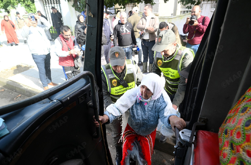 القصر الكبير .. تدخلات ميدانية منسقة لإجلاء وإيواء المواطنين المتضررين من فيضان وادي اللوكوس