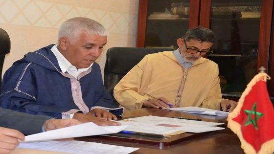 رئيس جماعة التفاريتي يعزي في وفاة المحاسب “حسن يونس” إثر وعكة صحية مفاجئة