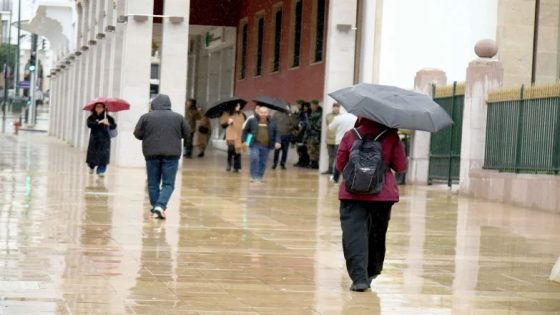 نشرة إنذارية: زخات رعدية قوية ورياح مرتقبة بعدد من الأقاليم اليوم الثلاثاء