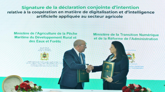 اتفاق مغربي لتعزيز الرقمنة والذكاء الاصطناعي في الفلاحة وتسريع التحول الرقمي للقطاع