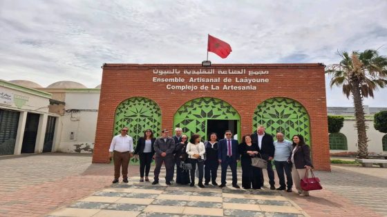 وفد بلجيكي يطّلع بالعيون على دينامية الصناعة التقليدية ودعم الاقتصاد التضامني بالصحراء المغربية