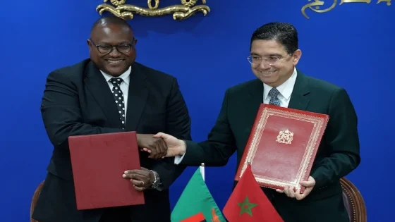 زامبيا تجدد دعمها لمغربية الصحراء وتعتبر الحكم الذاتي الحل الوحيد للنزاع