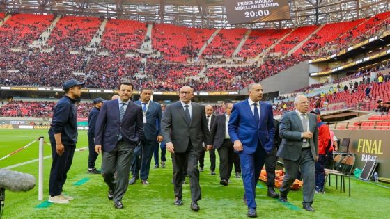 حموشي يتفقد الترتيبات الأمنية لنهائي دوري أبطال إفريقيا بملعب الأمير مولاي عبد الله بالرباط