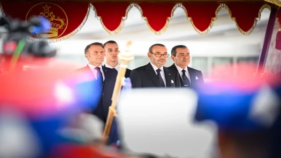 الملك محمد السادس يهنئ ماكرون بالعيد الوطني الفرنسي ويؤكد حرص المغرب على تعزيز الشراكة الاستثنائية مع فرنسا